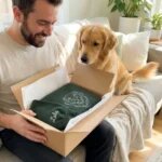Embroidered Dog Dad Sweatshirt With Pet Photo – Custom Pet Portrait - Image 4