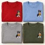 Boston Terrier Halloween sweatshirt in Red, Carolina Blue, Sport Grey and Military Green